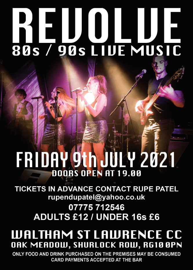 Waltham St Lawrence Annual Gig&nbsp;2021